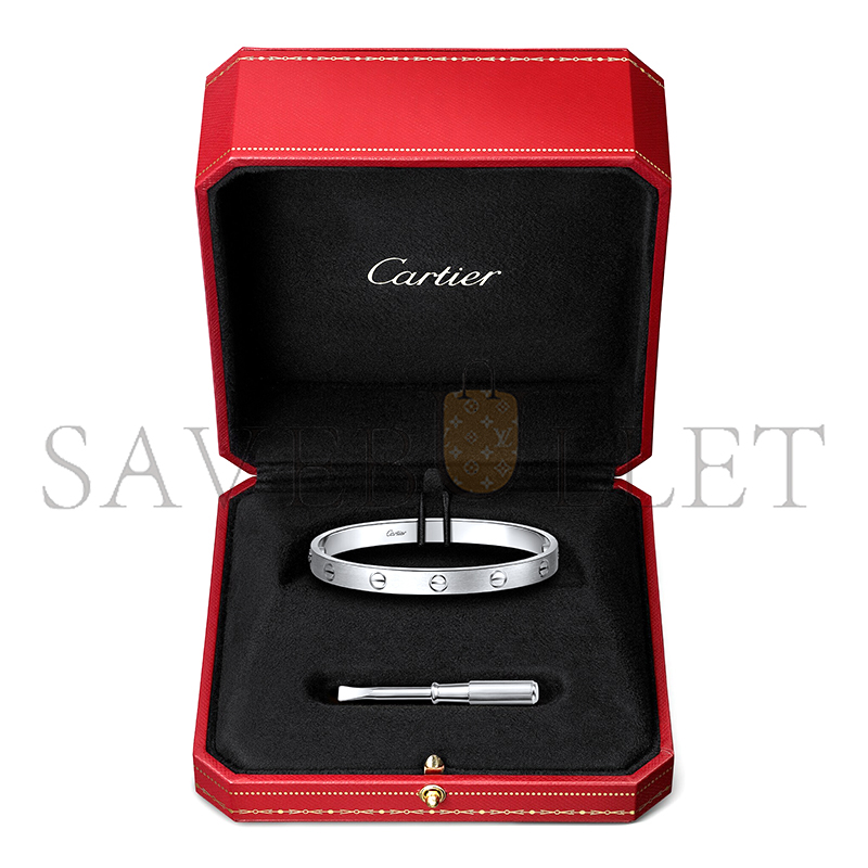 CARTIER LOVE BRACELET, CLASSIC MODEL, BRUSHED B6077117